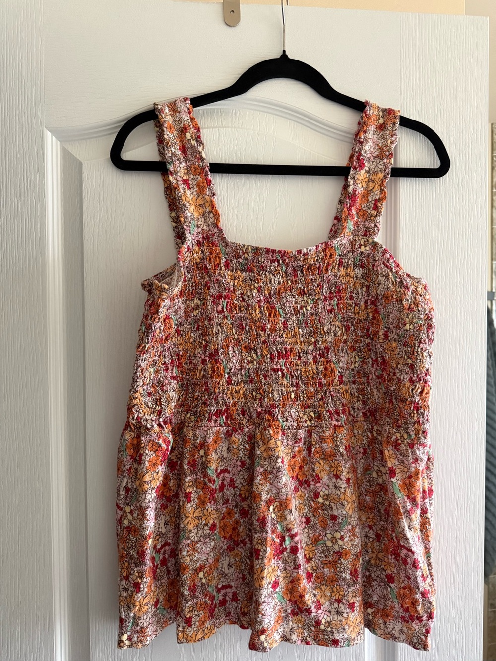 Maurices smocked tank top